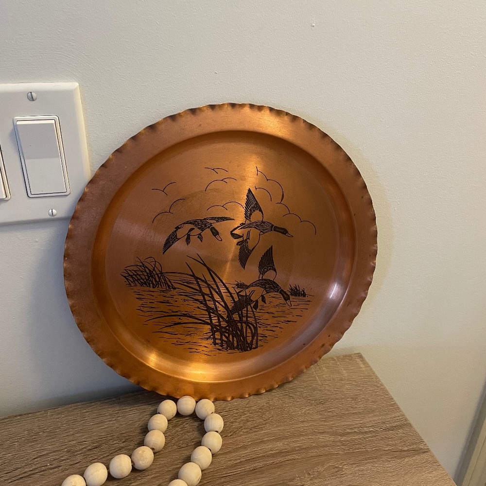 Copperware plate